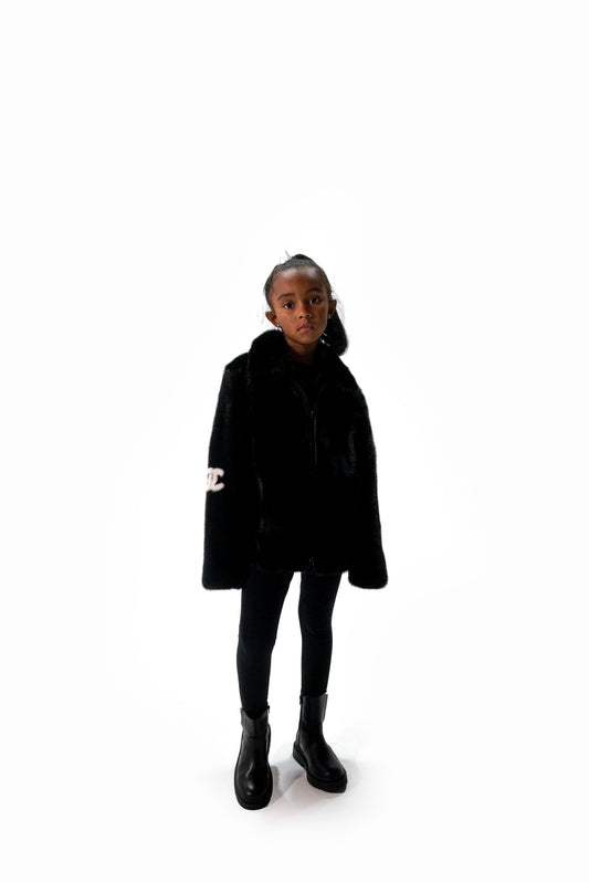 Children’s CC Mink Coat